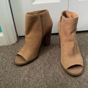 Open toe boot. Size 11M